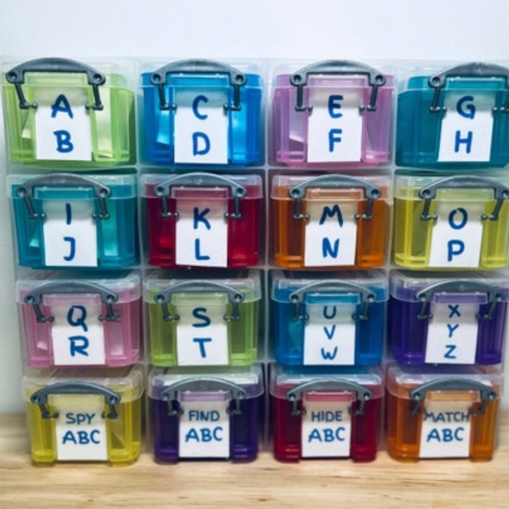 Alphabet Kit with Mini Objects and Activities-Speech Therapy-Montessori
